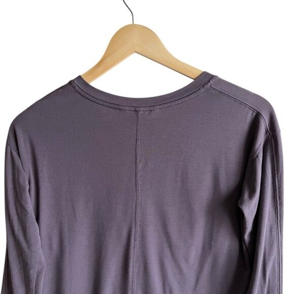 Athleta Crossover Ruched Top XXS Purple - Picture 7 of 10